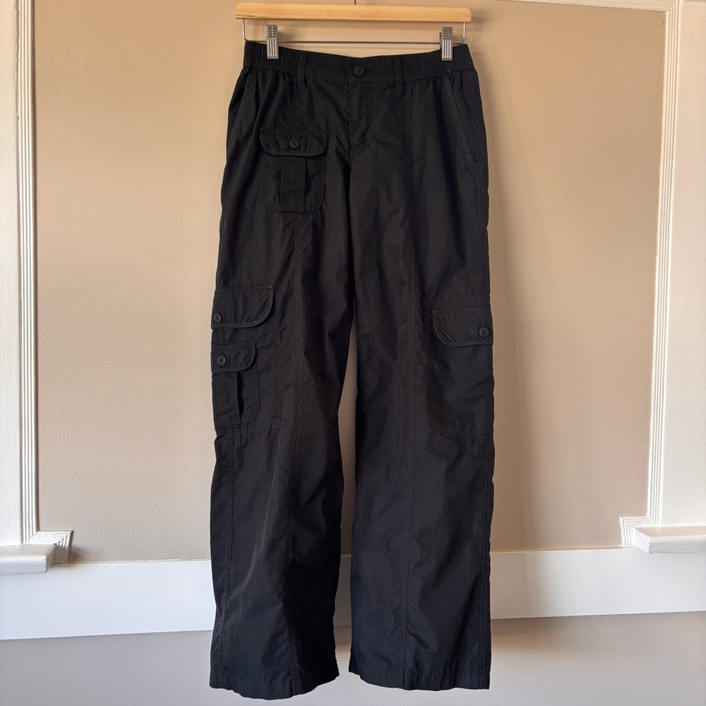 XS /S - TNA ultra low -rise, lightweight, wide leg, baggy cargo pants